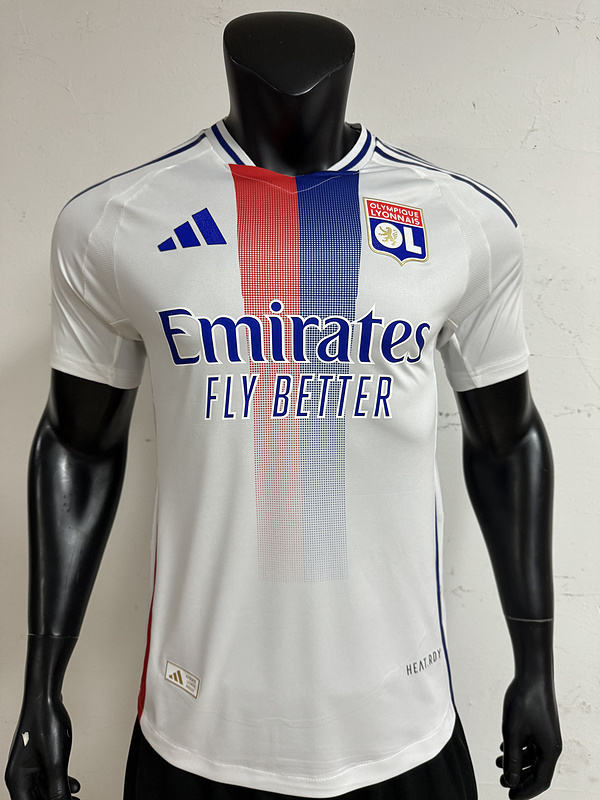 AAA Quality Lyon 24/25 Home Soccer Jersey(Player)